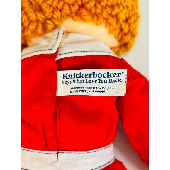 1982 KNICKERBOCKER 15" Plush LITTLE ORPHAN ANNIE MOVIE With Sandy Cloth Doll - Picture 7 of 8